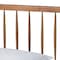 Baxton Studio Toru Mid-Century Modern Ash Walnut Finished Wood Twin Size Platform Bed 180-11108-11159-Zoro - alternate 4